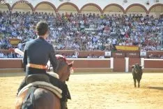 Una imagen de los rejones de este Miércoles El Pregón. /SN