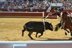 Una imagen de los rejones de este Miércoles El Pregón. /SN