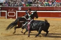 Una imagen de los rejones de este Miércoles El Pregón. /SN