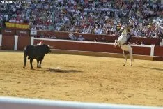 Una imagen de los rejones de este Miércoles El Pregón. /SN