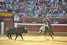 Una imagen de los rejones de este Miércoles El Pregón. /SN