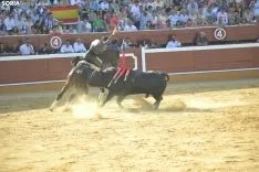 Una imagen de los rejones de este Miércoles El Pregón. /SN