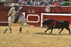 Una imagen de los rejones de este Miércoles El Pregón. /SN