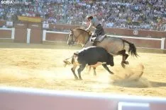Una imagen de los rejones de este Miércoles El Pregón. /SN