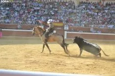 Una imagen de los rejones de este Miércoles El Pregón. /SN