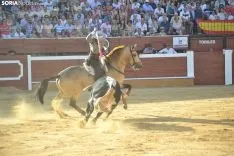 Una imagen de los rejones de este Miércoles El Pregón. /SN