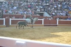 Una imagen de los rejones de este Miércoles El Pregón. /SN