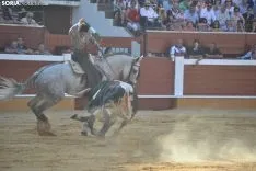 Una imagen de los rejones de este Miércoles El Pregón. /SN
