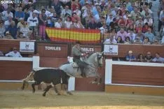 Una imagen de los rejones de este Miércoles El Pregón. /SN