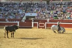 Una imagen de los rejones de este Miércoles El Pregón. /SN