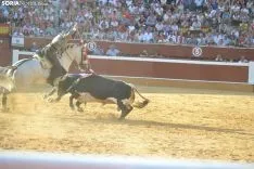 Una imagen de los rejones de este Miércoles El Pregón. /SN