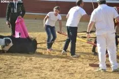 Una imagen de los rejones de este Miércoles El Pregón. /SN