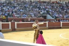 Una imagen de esta tarde en el coso de San Benito. /SN