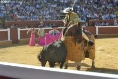Una imagen de esta tarde en el coso de San Benito. /SN