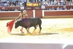 Una imagen de esta tarde en el coso de San Benito. /SN