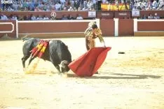 Una imagen de esta tarde en el coso de San Benito. /SN