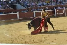 Una imagen de esta tarde en el coso de San Benito. /SN