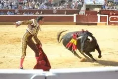 Una imagen de esta tarde en el coso de San Benito. /SN