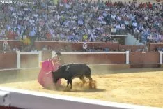 Una imagen de esta tarde en el coso de San Benito. /SN