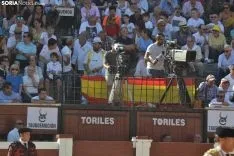 Una imagen de esta tarde en el coso de San Benito. /SN