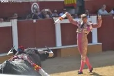 Una imagen de esta tarde en el coso de San Benito. /SN