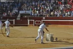 Una imagen de esta tarde en el coso de San Benito. /SN