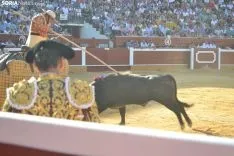 Una imagen de esta tarde en el coso de San Benito. /SN