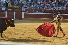 Una imagen de esta tarde en el coso de San Benito. /SN