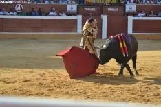 Una imagen de esta tarde en el coso de San Benito. /SN