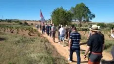 Romería a la atalaya de Quintanilla de Tres Barrios./ @Leopoldo Torre
