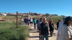 Romería a la atalaya de Quintanilla de Tres Barrios./ @Leopoldo Torre