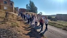 Romería a la atalaya de Quintanilla de Tres Barrios./ @Leopoldo Torre