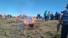 Romería a la atalaya de Quintanilla de Tres Barrios./ @Leopoldo Torre