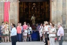 Procesión del Sagrado Corazón en Ágreda. / Nacho Grijalbo