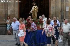 Procesión del Sagrado Corazón en Ágreda. / Nacho Grijalbo