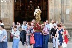 Procesión del Sagrado Corazón en Ágreda. / Nacho Grijalbo