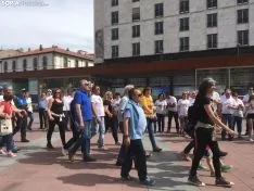 Salida de la Comitiva Oficial de Soria.