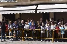 La Reina Letizia visita El Burgo de Osma.