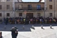 La Reina Letizia visita El Burgo de Osma.