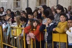 La Reina Letizia visita El Burgo de Osma.