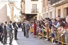 La Reina Letizia visita El Burgo de Osma.