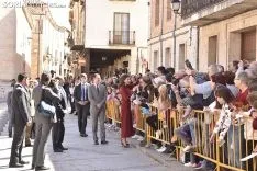 La Reina Letizia visita El Burgo de Osma.