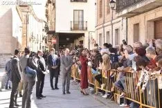 La Reina Letizia visita El Burgo de Osma.