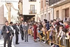 La Reina Letizia visita El Burgo de Osma.