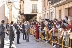 La Reina Letizia visita El Burgo de Osma.
