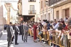 La Reina Letizia visita El Burgo de Osma.