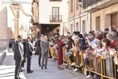 La Reina Letizia visita El Burgo de Osma.