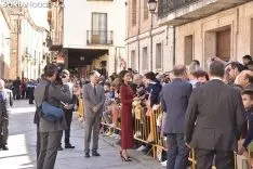 La Reina Letizia visita El Burgo de Osma.