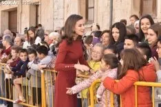 La Reina Letizia visita El Burgo de Osma.