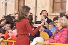 La Reina Letizia visita El Burgo de Osma.
